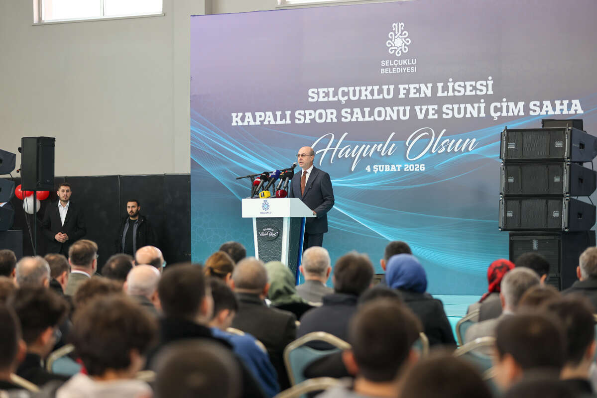 Selçuklu Fen Lisesi öğrencilerine 67 milyonluk spor yatırımı 5